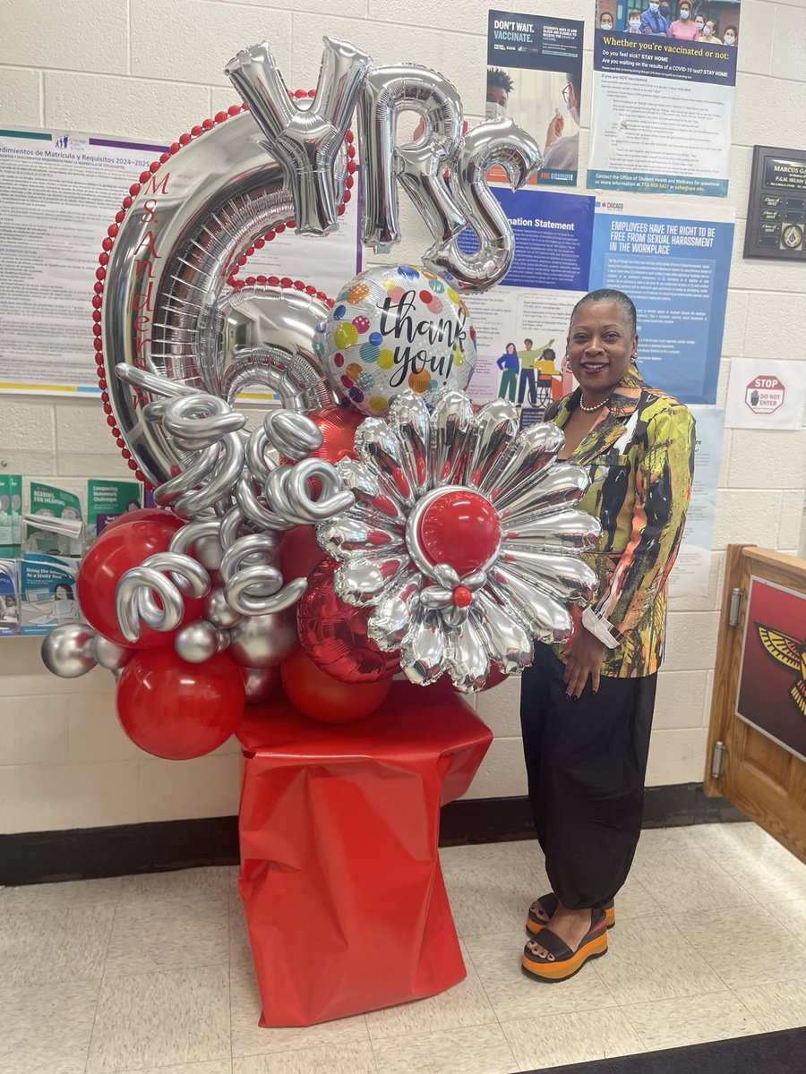 Wishing our Awesome Principal Anderson a Happy Principal Appreciation Week! We appreciate your commitment and support! ❤️💛