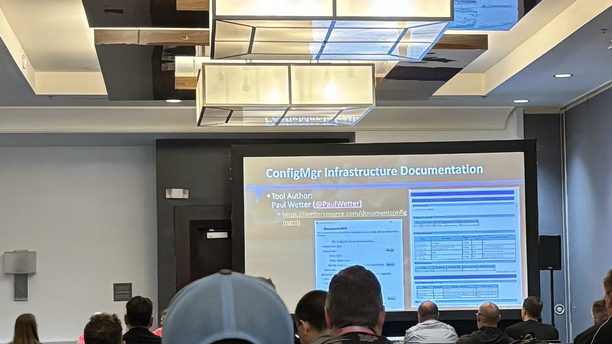 Paul Wetter (@paulwetter) on Twitter photo In community tools session by <a href="/ccmexec/">Jörgen Nilsson</a> and <a href="/jannik_reinhard/">Jannik Reinhard | MVP</a> , hey, I know that tool! #MMSFlamingo In community tools session by <a href="/ccmexec/">Jörgen Nilsson</a> and <a href="/jannik_reinhard/">Jannik Reinhard | MVP</a> , hey, I know that tool! #MMSFlamingo