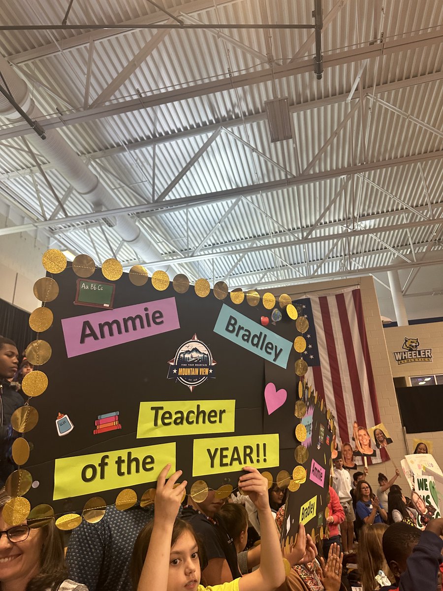 Mountain View ES (@mtnviewes) on Twitter photo We were incredibly proud to celebrate our amazing Teacher of the Year, Mrs. Bradley, at the @cobbschools Pep Rally! Mrs. Bradley is an outstanding educator and was proud to represent Mountain View today. Thank you to the @cobbchamber for today’s event and <a href="/wheelerhs/">Gerard Wheeler</a> for hosting! We were incredibly proud to celebrate our amazing Teacher of the Year, Mrs. Bradley, at the @cobbschools Pep Rally! Mrs. Bradley is an outstanding educator and was proud to represent Mountain View today. Thank you to the @cobbchamber for today’s event and <a href="/wheelerhs/">Gerard Wheeler</a> for hosting!