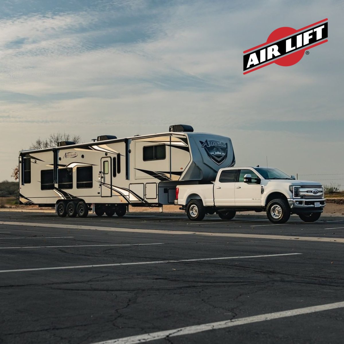 LineKustoms's tweet image. Air Lift is the solution.

Air Lift air springs boost up your suspension to bring you back to level. A level vehicle helps make towing safer, more comfortable, and enjoyable for you, your family, and your load.

Stop by today and find your Air Lift kit.