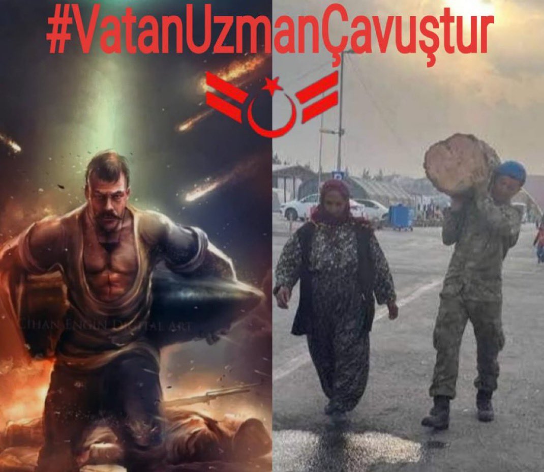 Milletin çocukları gülsün diye kendi evlatlarını gözü yaşlı bırakan bu yiğitlerin #UzmanÇavuş ların özlük hakları düzeltilmeli,zamana karşı hükmünü yitirmiş olan 3269 sayılı kanun yeniden düzenlenmeli.

Vatan savunmasının sözleşmesi olmaz diyor Kahramanlar Gelecekten kaygı duymak