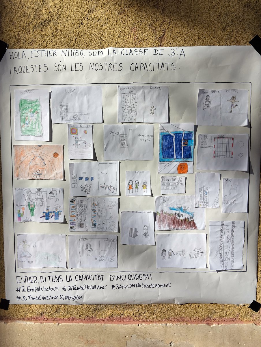 anna_rroca's tweet photo. @eniubo i @educaciocat l'@AfaBarrufet volem una inclusió real, amb els recursos adients i de qualitat, n'estem fartes dels #3AnysDelNoDesplegament #EscolaInclusiva #JoTambeVullAnarAlMenjador #JoTambeVullAnarAlaPiscina https://t.co/b0qTTxi5Zk
