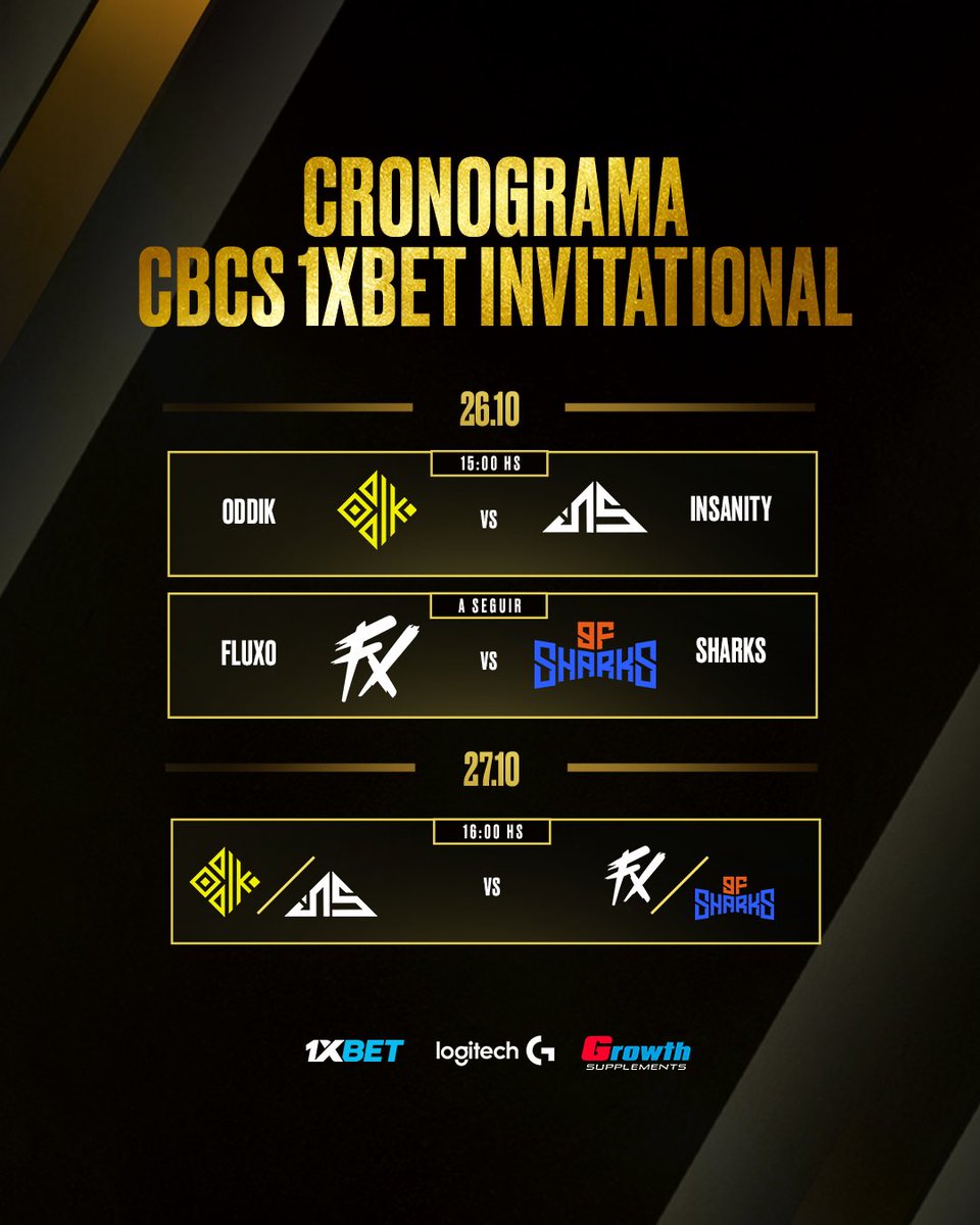 Confira o cronograma do CBCS 1XBET Invitational ⏰

No próximo sábado (26), teremos as semifinais, e no domingo (27), a grande final 🏆

Esperamos vocês no sábado, às 14:30, em: Twitch.tv/cbcs - Kick.com/cbcstv - youtube.com/@cbcsbr 
Links também na BIO.