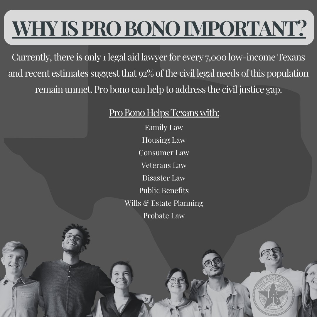 Pro Bono Texas tweet media