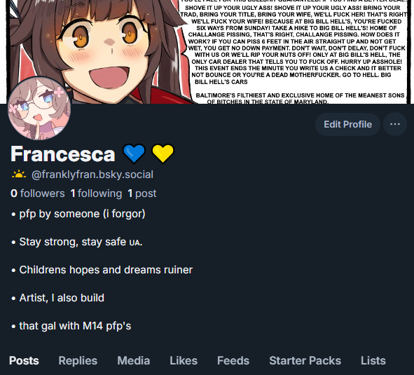 Francesca 💙💛 (@Frankly_Franny) / Posts / X