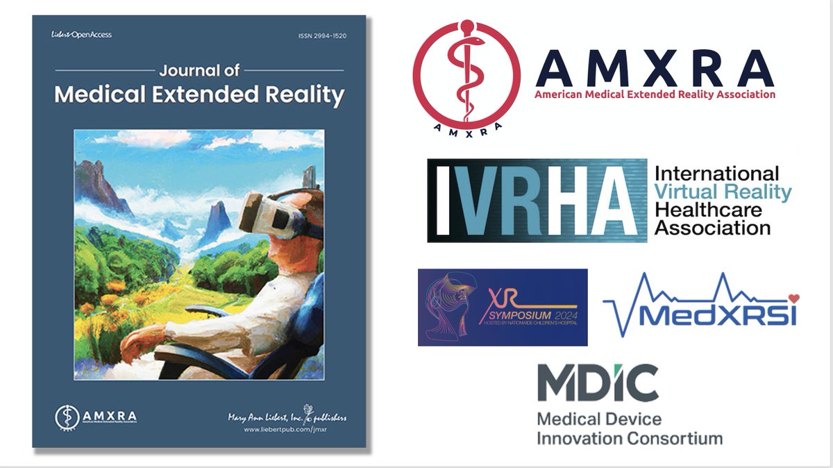 Brennan Spiegel, MD, MSHS (@brennanspiegel) on Twitter photo 🚀 The future of medical extended reality is here! Thrilled to see the international #MXR community coming together through #JMedXR, the official journal of <a href="/theAMXRA/">American Medical Extended Reality Association</a>🌍. New partnerships below. Let’s push the boundaries of healthcare innovation together! Link: 🚀 The future of medical extended reality is here! Thrilled to see the international #MXR community coming together through #JMedXR, the official journal of <a href="/theAMXRA/">American Medical Extended Reality Association</a>🌍. New partnerships below. Let’s push the boundaries of healthcare innovation together! Link: