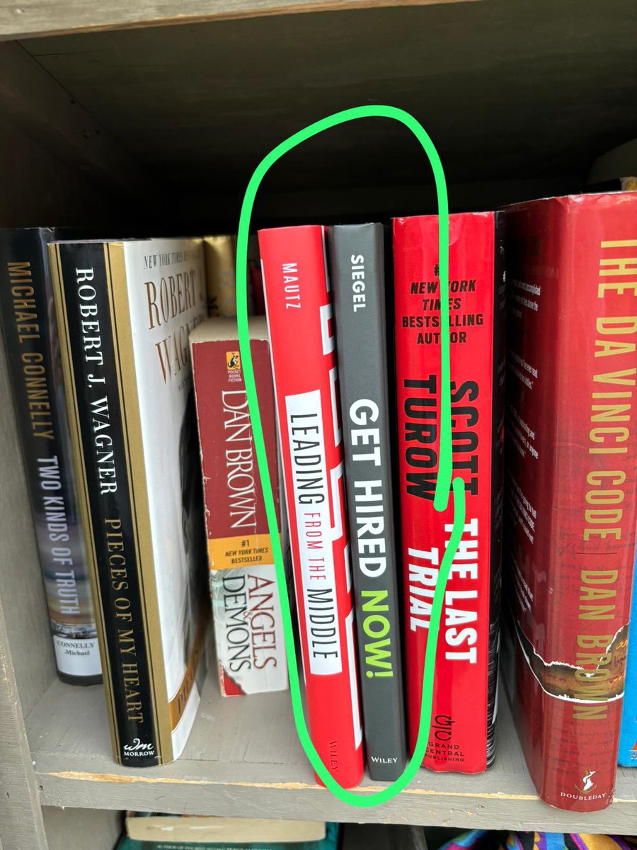 Damn. Even the free little libraries in my neighborhood are heckling me about finding a job!