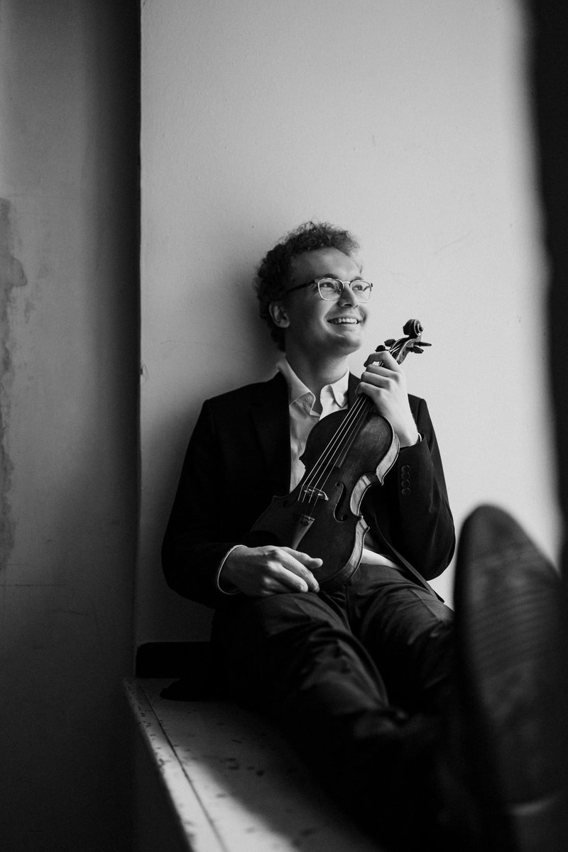 KyivSymphony's tweet photo. On Oct 27, we perform at the @BerlinPhil with Schumann’s Violin Concerto (solo: Dmytro Udovychenko), Symphony No. 3 ‘Rheinische’. The program, bridging Ukrainian &amp; German cultures, will be opened by Svyatoslav Lunov’s ‘Tristium’. 

Conducted by @fel_krieger 

 ⏰20:00 https://t.co/irGGmV0Ycn