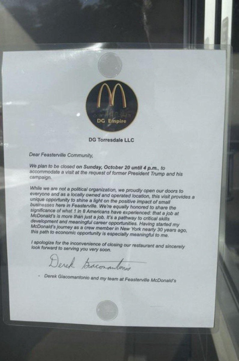 bezant76's tweet photo. @KylieJaneKremer @realDonaldTrump @McDonalds @AmyKremer @MAGASamAdams https://t.co/gcOI8RBqwA