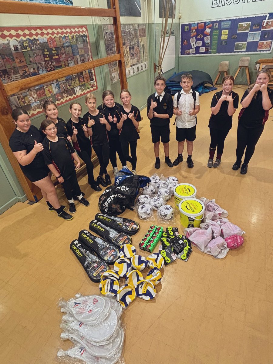 Huge thank you to Isaac’s Dad in yr8 for applying to his company grant on our behalf and delivering all these amazing goodies today. It’s like Christmas come early 🤩We are so grateful and it will make a huge difference in our lessons and clubs. @VentientEnergy