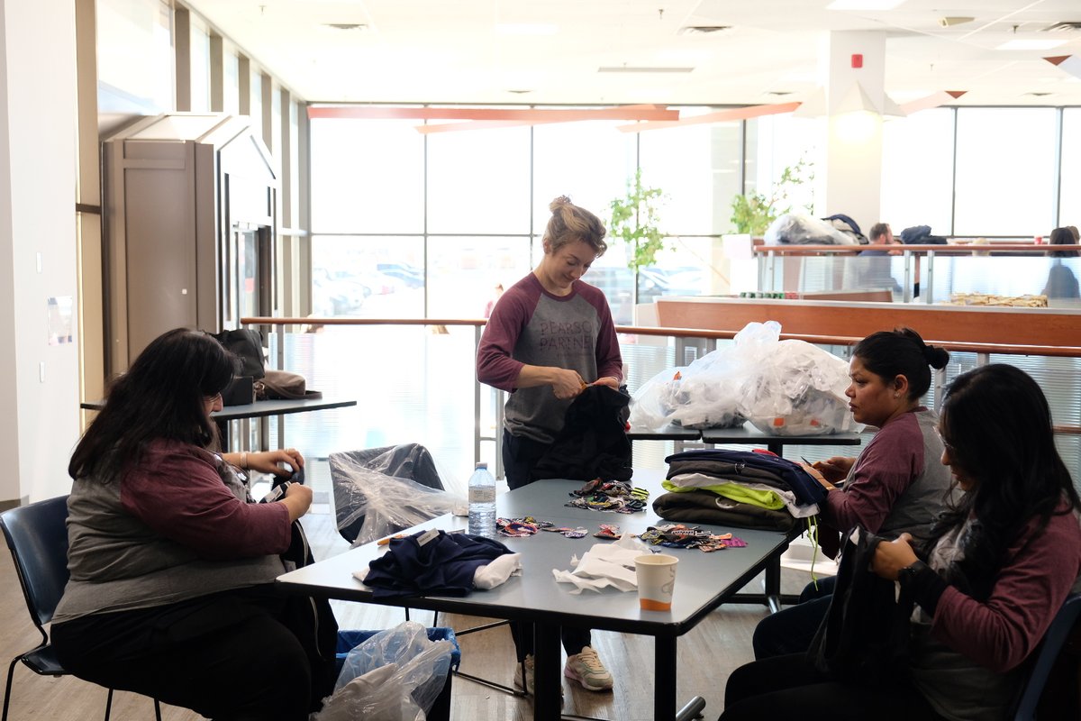 Today, we kickoff our fifth annual #PearsonPartnersWeek, a weeklong celebration to recognize our community partners and employees for the great work being done to help support our communities.

We had a great start with our friends at <a href="/BrandsForCanada/">Brands For Canada</a> where we took in loads of