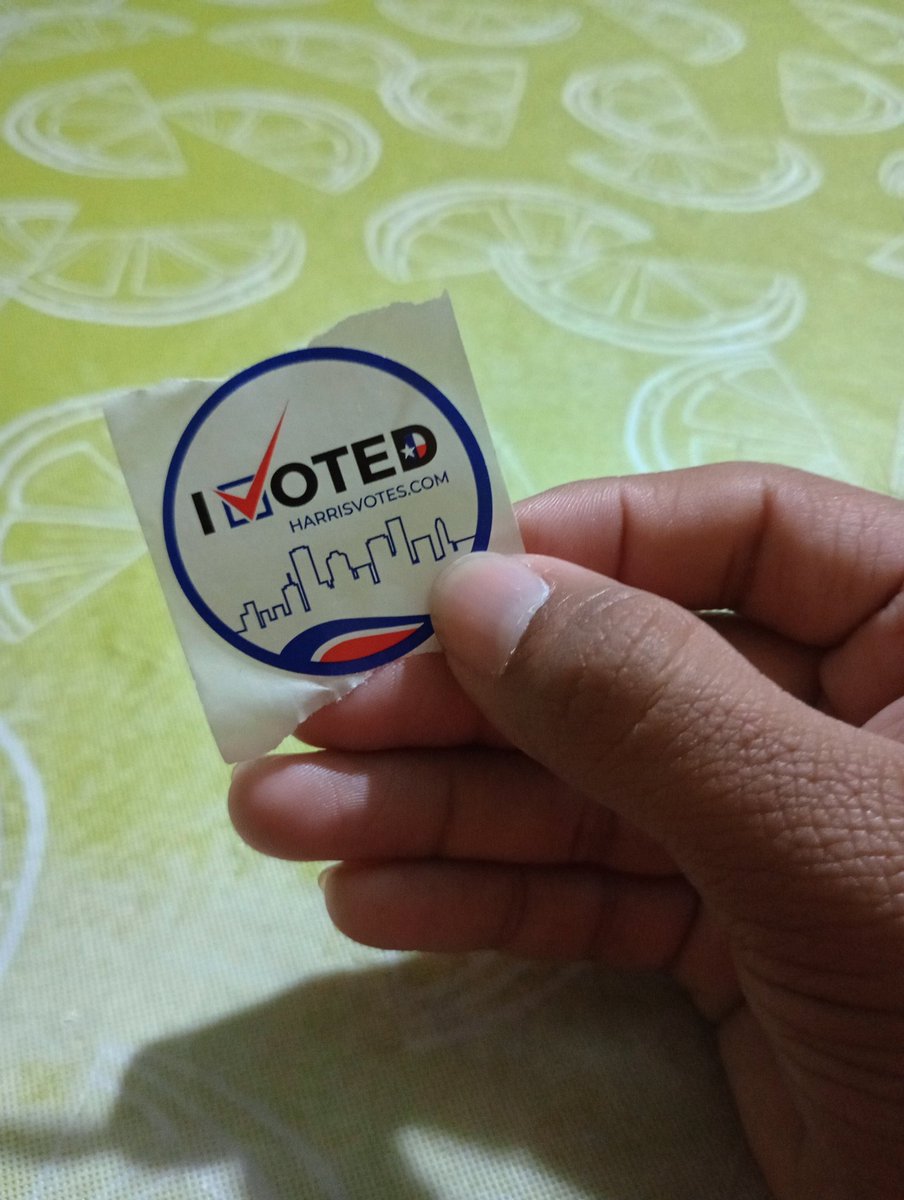 DantePer25's tweet photo. Just voted early for the dynamic Democratic candidates on our Houston/State ballot and I can't wait for all these great people to take office and institute change like @VP, @ColinAllredTX @ElectSeanTeare,  and many more 🗳️🇺🇲🦅
#EarlyVoting #harrisvotes https://t.co/BJITLCDDfv