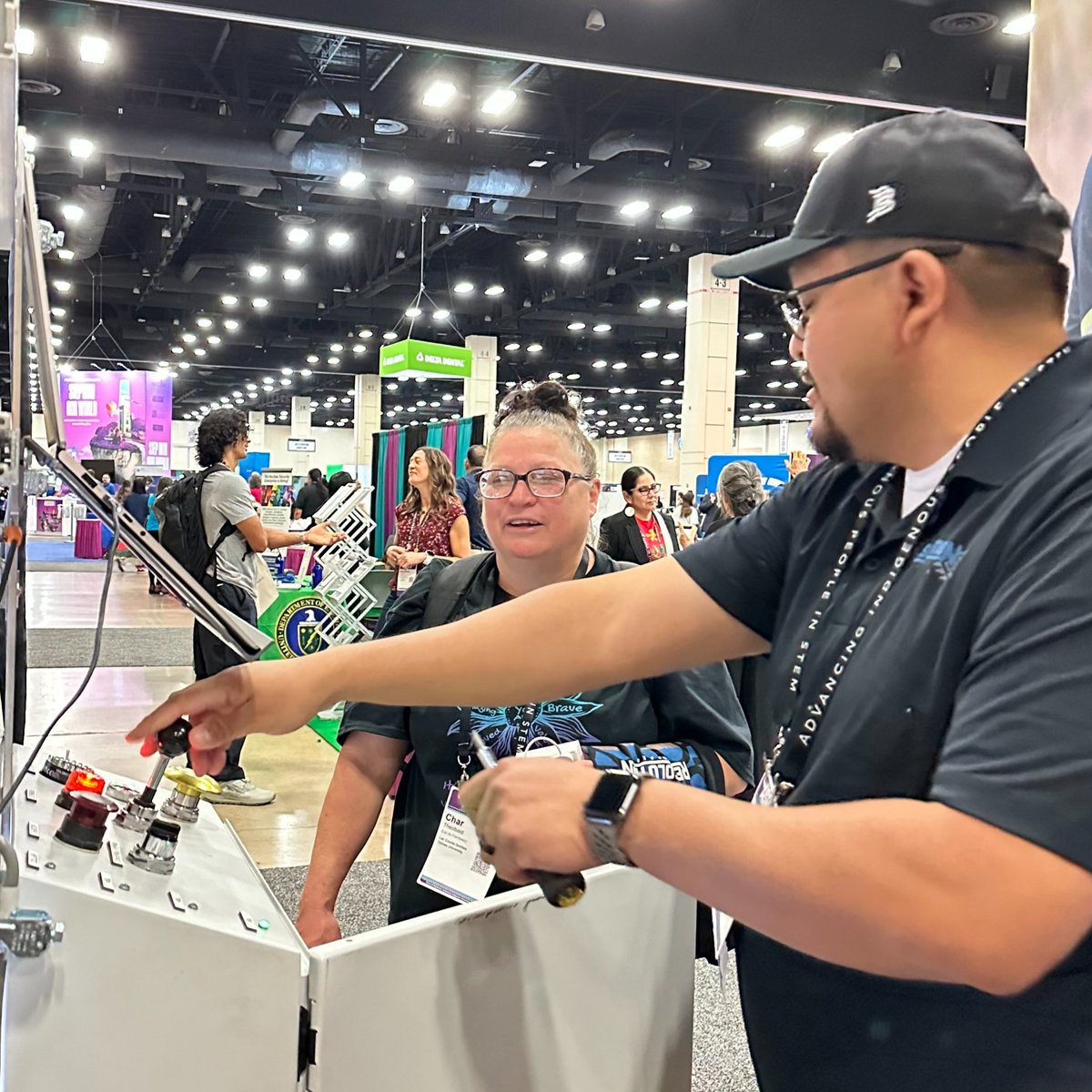 resolutioncu's tweet photo. We had a blast at the 2024 AISES National Conference! 🌟 Proud to be a Lapis Sponsor, we connected with Indigenous STEM leaders, attended inspiring panels, and explored exciting new collaborations. Until next time, AISES! 🚀 #AISESNC24 #NativesInSTEM #IndigenousExcellence https://t.co/ReB8dcZYp5