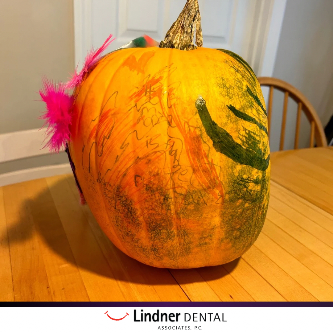 Check out this amazing pumpkin design by Aly! She decorated all sides of her pumpkin, and we’re loving the creativity! How fun is this?! 🎃

#lindnerdental #pumpkindesigncontest #bedfordnh #creativepumpkins #happyhalloween