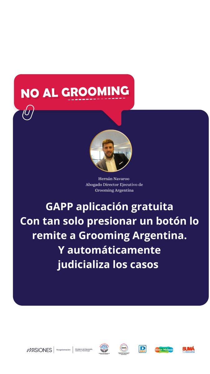 Segundo "Ciclo de Charlas" #StreamingEnLaMira  con un invitado de lujo Hernán Navarro, Director Ejecutivo de <a href="/GroomingArg/">Grooming Argentina</a>
