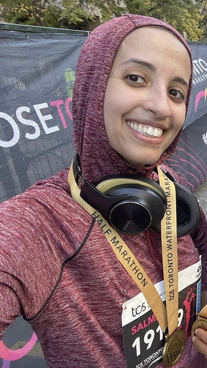 This weekend, members of our research team enjoyed the warm weather by participating in the TCS Toronto Waterfront Marathon and Half-Marathon! Congratulations to the runners (<a href="/stephaniegluca/">Stephanie Luca</a> , <a href="/JoyceYan10/">Joyce Yan</a> , <a href="/SShickh/">Salma Shickh</a>)! #torontomarathon