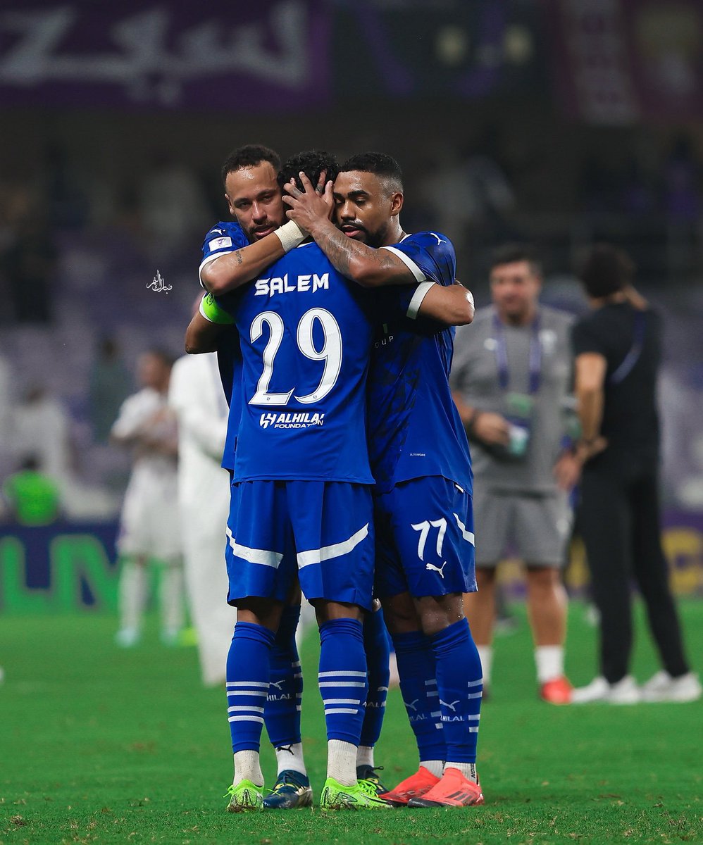 البرازيل تعانق القوت سالم الدوسري💙