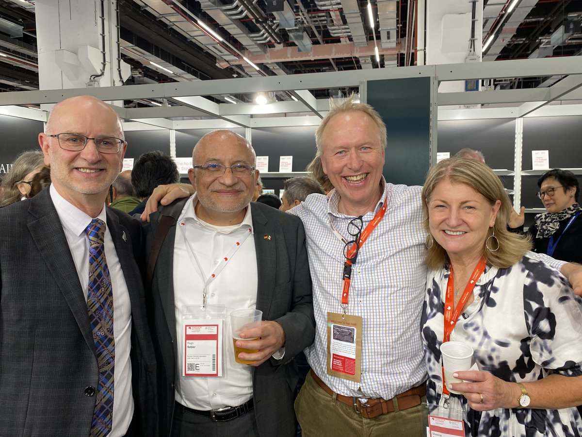 Publishers Association NZ Te Rau o Tākupu (@publishers_nz) on Twitter photo 🍷 Our Frankfurt stand party was a huge success this year. Thanks to the New Zealand Embassy team for their generosity and support <a href="/GermEmbWell/">Germany in New Zealand</a>.
📷Craig Hawke (NZ Ambassador) Hugo Setzer (Mexican Publishers Association) Sam Elworthy (<a href="/AUPBooks/">Auckland University Press</a>) Sheena Cameron (<a href="/thewritingbook/">Theliteracyplace</a>) 🍷 Our Frankfurt stand party was a huge success this year. Thanks to the New Zealand Embassy team for their generosity and support <a href="/GermEmbWell/">Germany in New Zealand</a>.
📷Craig Hawke (NZ Ambassador) Hugo Setzer (Mexican Publishers Association) Sam Elworthy (<a href="/AUPBooks/">Auckland University Press</a>) Sheena Cameron (<a href="/thewritingbook/">Theliteracyplace</a>)