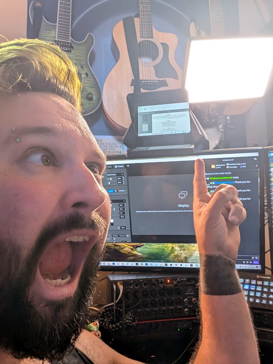 MORE VO WORK GETTING SORTED NOW WITH THE <a href="/elgato/">Elgato</a> teleprompter