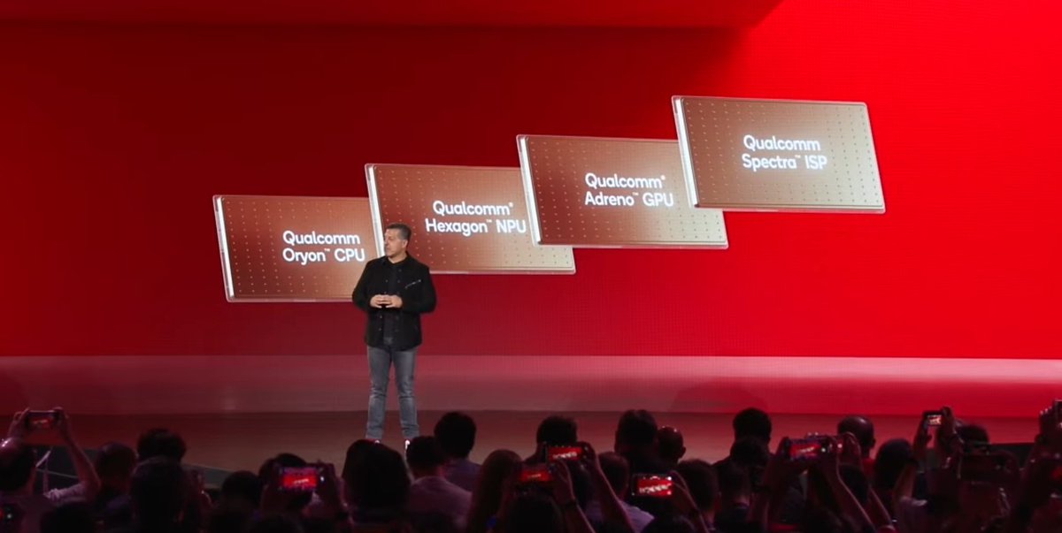 MyTechMusings's tweet photo. .@Qualcomm's @AlexKatouzian touting the success of #Oryon #CPU & #SnapdragonXElite in #CopilotPlusPC
#SnapdragonSummit https://t.co/TJgqCy1TTE