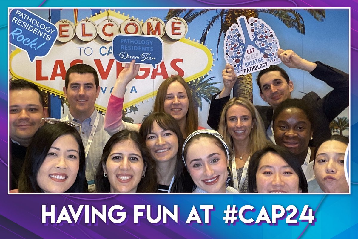 Managed to cram all of us into a photo! 😂 So great to reunite with the <a href="/UAzPathology/">UArizona Pathology & Laboratory Medicine</a> folks!! #CAP24