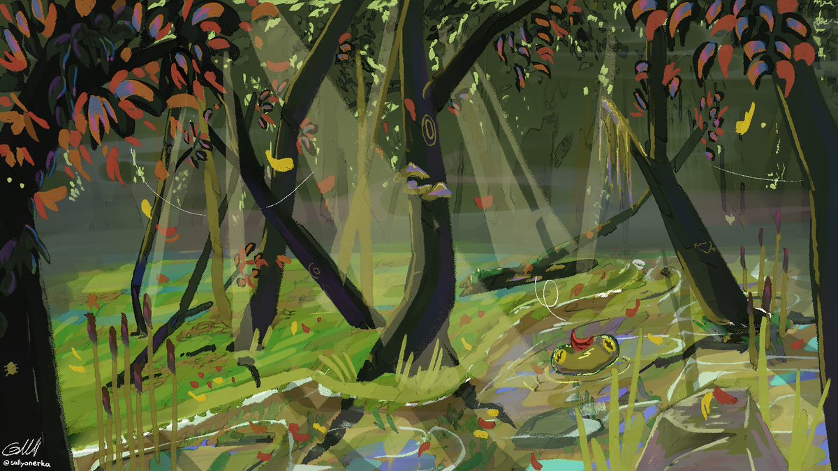 Froggie autumn wonderland 🍂🐸