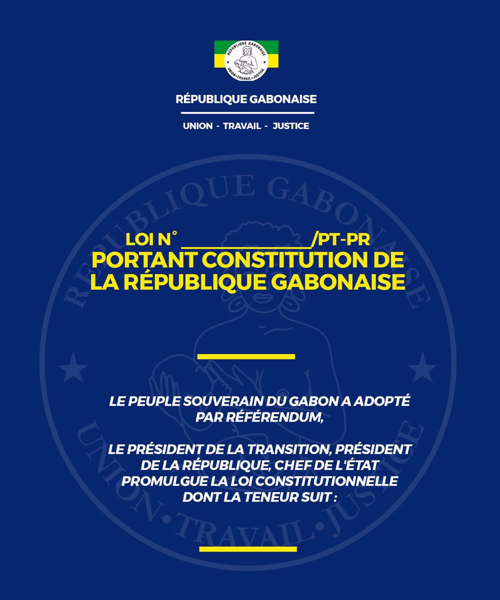 Chers compatriotes, le projet de Constitution, fruit de vos contributions lors du dialogue national, est désormais disponible. Je vous invite à l’examiner avec soin, à en comprendre pleinement les enjeux et à prendre le temps de réfléchir en toute sérénité.