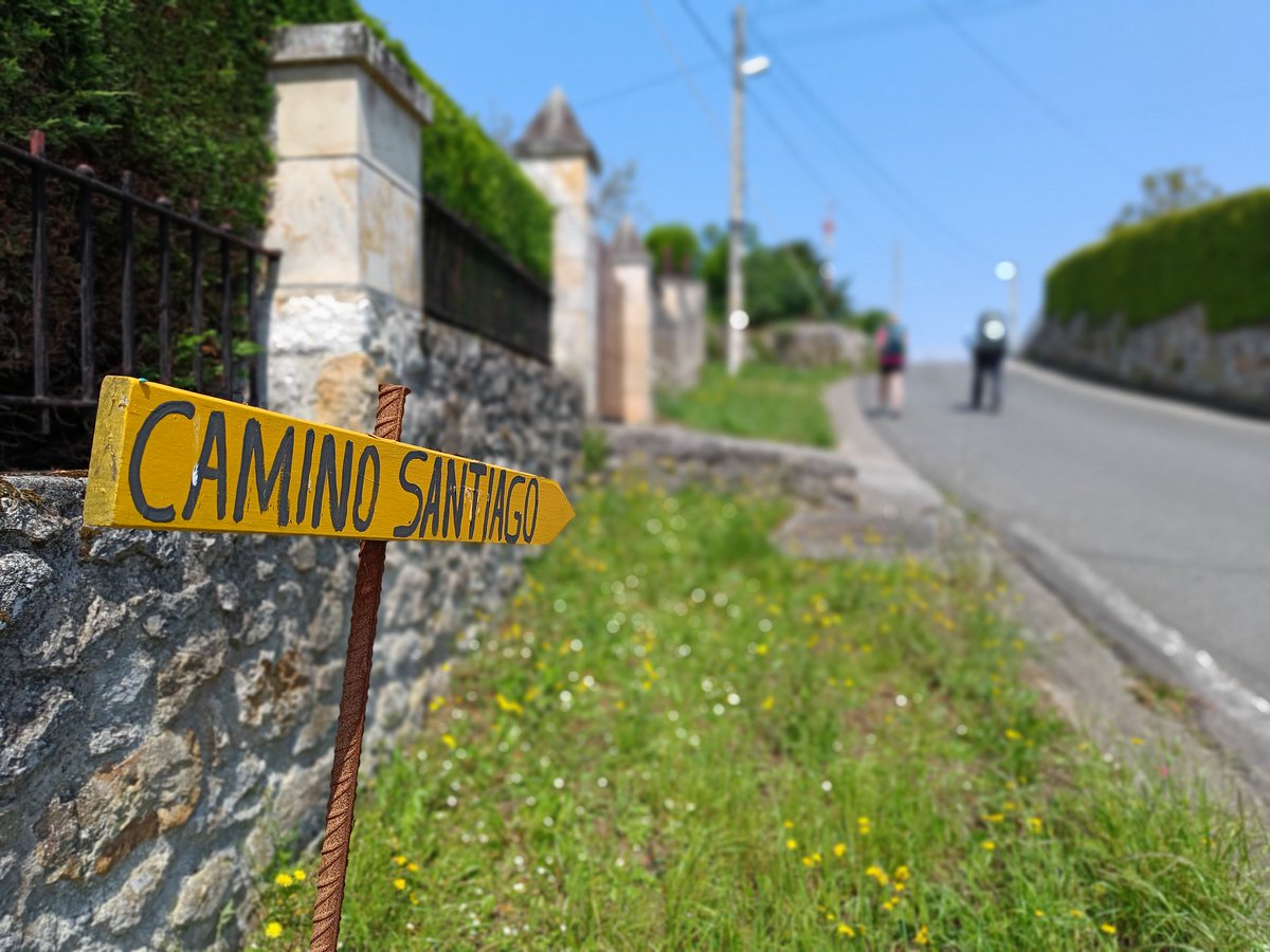 graemeultra's tweet photo. This week's #caminotuesday theme is showing the way...⬆️⬅️↪️↩️↙️↘️↗️↖️
#CaminodeSantiago
#viapodiensis https://t.co/5jJldS9mqh