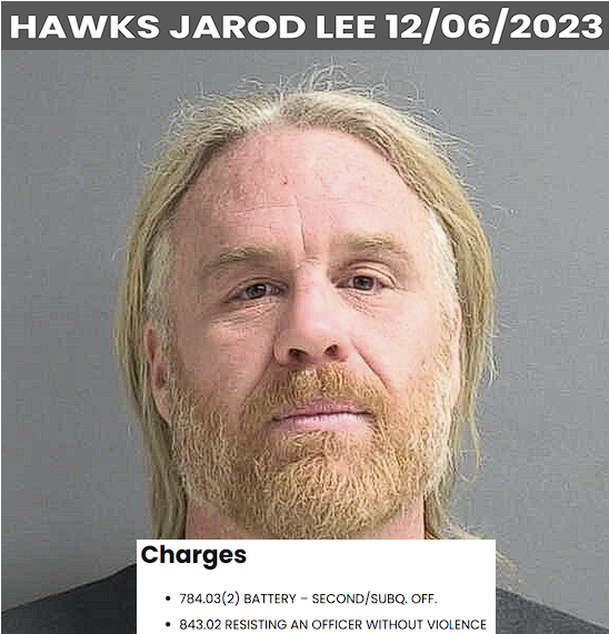 SeditionHunters's tweet photo. It's been over 2 years since Jarod Lee Hawks #GrogBountyHunter has been identified as an individual who assaulted officers at the Capitol on #J6; he hasn't been arrested  for that yet but has multiple other arrests. #StillWaiting https://t.co/SyOuK9RXdu
