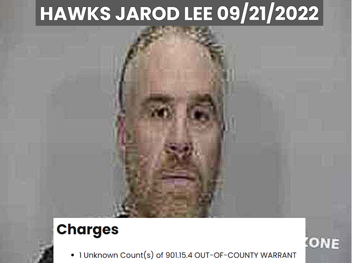 SeditionHunters's tweet photo. It's been over 2 years since Jarod Lee Hawks #GrogBountyHunter has been identified as an individual who assaulted officers at the Capitol on #J6; he hasn't been arrested  for that yet but has multiple other arrests. #StillWaiting https://t.co/SyOuK9RXdu