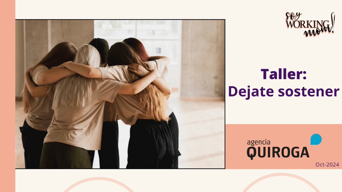 QuirogaMedios's tweet photo. 🌸Con motivo de la celebración del día de las maternidades en Argentina, el pasado viernes 18 de octubre, invitamos a todas las mujeres -madres-profesionales de todas las oficinas de la Agencia a un espacio denominado “Encuentro entre Madres: Déjate sostener”. https://t.co/fd1Mk6y5tl