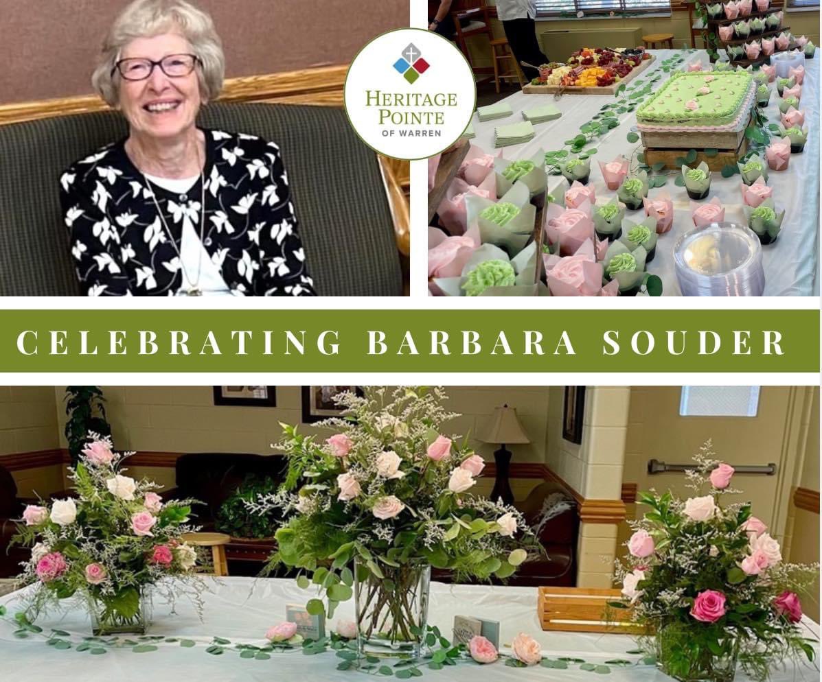 HPofWarren's tweet photo. We are celebrating the extraordinary milestone of our incredible team member and friend, Barbara Souder! With 60 years of dedication, hard work, and passion, we are sharing a heartfelt thank you for all Barbara has done. Thank you for everything Barbara! https://t.co/8ulAohclgr