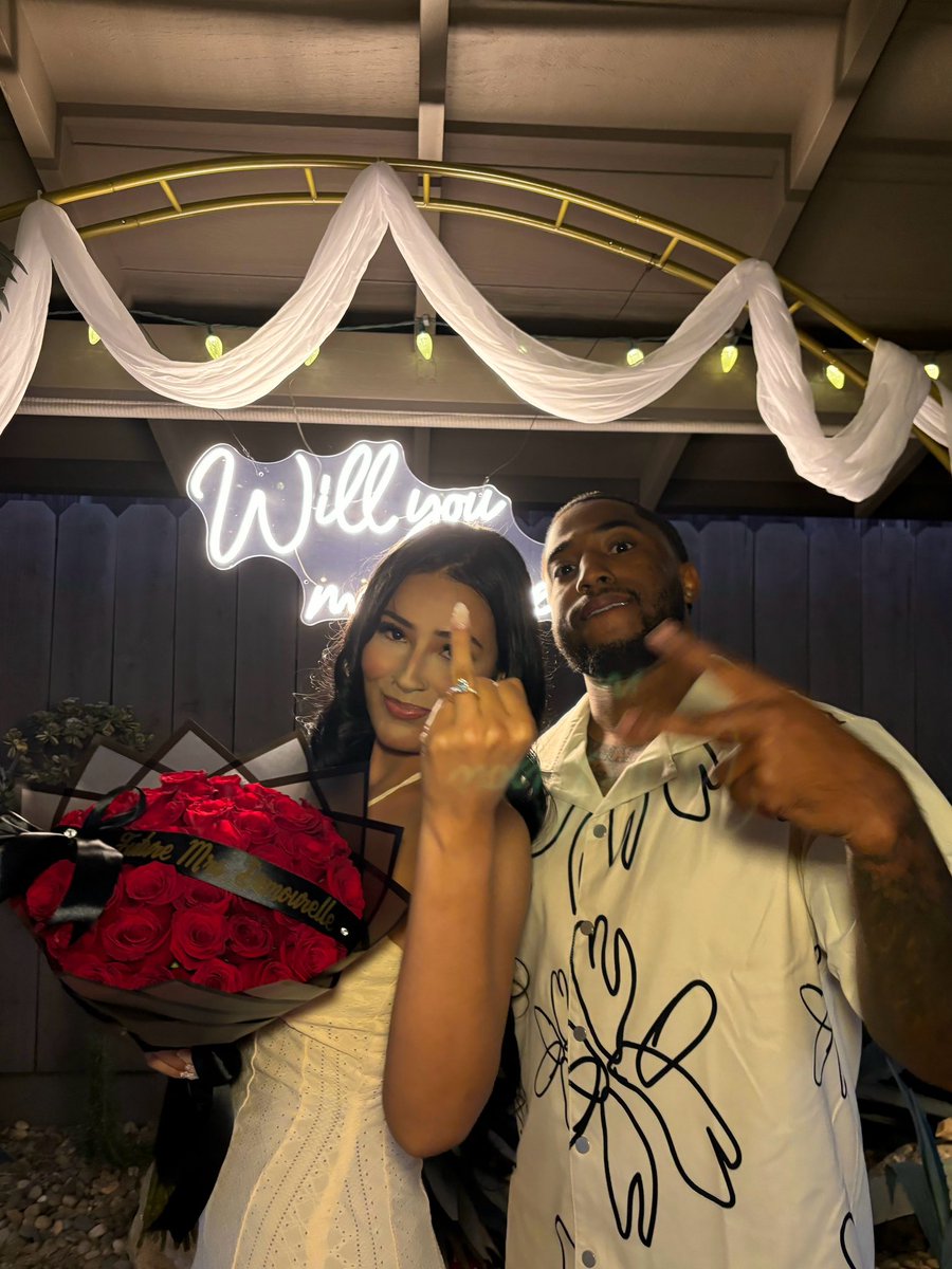 RS_Corey's tweet photo. We’re officially engaged 💍 🫶🏾 https://t.co/x0WshwSMFQ