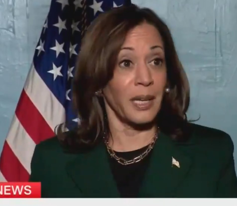 OccupyDemocrats's tweet photo. BREAKING: Vice President Kamala Harris obliterates Donald Trump with a fiery new attack as the MAGA cult leader struggles to continue campaigning amidst exhaustion.

Harris isn't pulling any punches...

"What is at stake in this election is so fundamental that it really does cross partisan lines," said Harris. "We are talking about whether you will have a President of the United States who takes seriously their duty and their oath to uphold the Constitution of the United States."

"And there is a clear distinction here, which is that I will and he will not," she continued. "As evidenced by many statements he has made including his intention to be a 'dictator on day one,' his intention to weaponize the Department of Justice against his political enemies."

"And then you just look at what the people who know him best and worked with him in the Oval Office and the White House have said about him, which is that he is unfit to serve and would be dangerous if he were president again," she went on.

"And he, even by the former Chairman of the Joint Chiefs of Staff, has been called a 'fascist to his core.' I am quoting," said Harris. 

"So what we are talking about with folks today is what I've been taking with folks about since I've been on the campaign trail these last seventy odd days," she continued. "Which is this is a choice for the American people and it is a choice between whether we are going to chart a new way forward that turns the page on the division, the hate, the chaos of Donald Trump."

"But also — and maybe even more fundamentally — do we have a President of the United States who stands behind the seal of the President of the United States, taking seriously their oath and their duty to uphold the Constitution of the United States and abide by the rule of law?"

"And so I'm out here talking with folks to remind them of what's at stake and I'm very pleased and honored that so many people are showing up to these events to have these conversations because I think they know, regardless of who they voted for in the last election and the party with which they're registered to vote on some issues we just have to all be Americans and put party aside," she added.

Please retweet and ❤️ if you think that Donald Trump is wholly unfit to be president — and consider joining the growing exodus to Tribel, a new pro-democracy social network that is exploding in popularity because Twitter and Facebook are trying to stop its growth — which is only making Tribel grow even faster. Please follow us on Tribel to get all of our breaking news alerts sent straight to your phone or computer by clicking the following link: https://t.co/HnJzSKjCwX