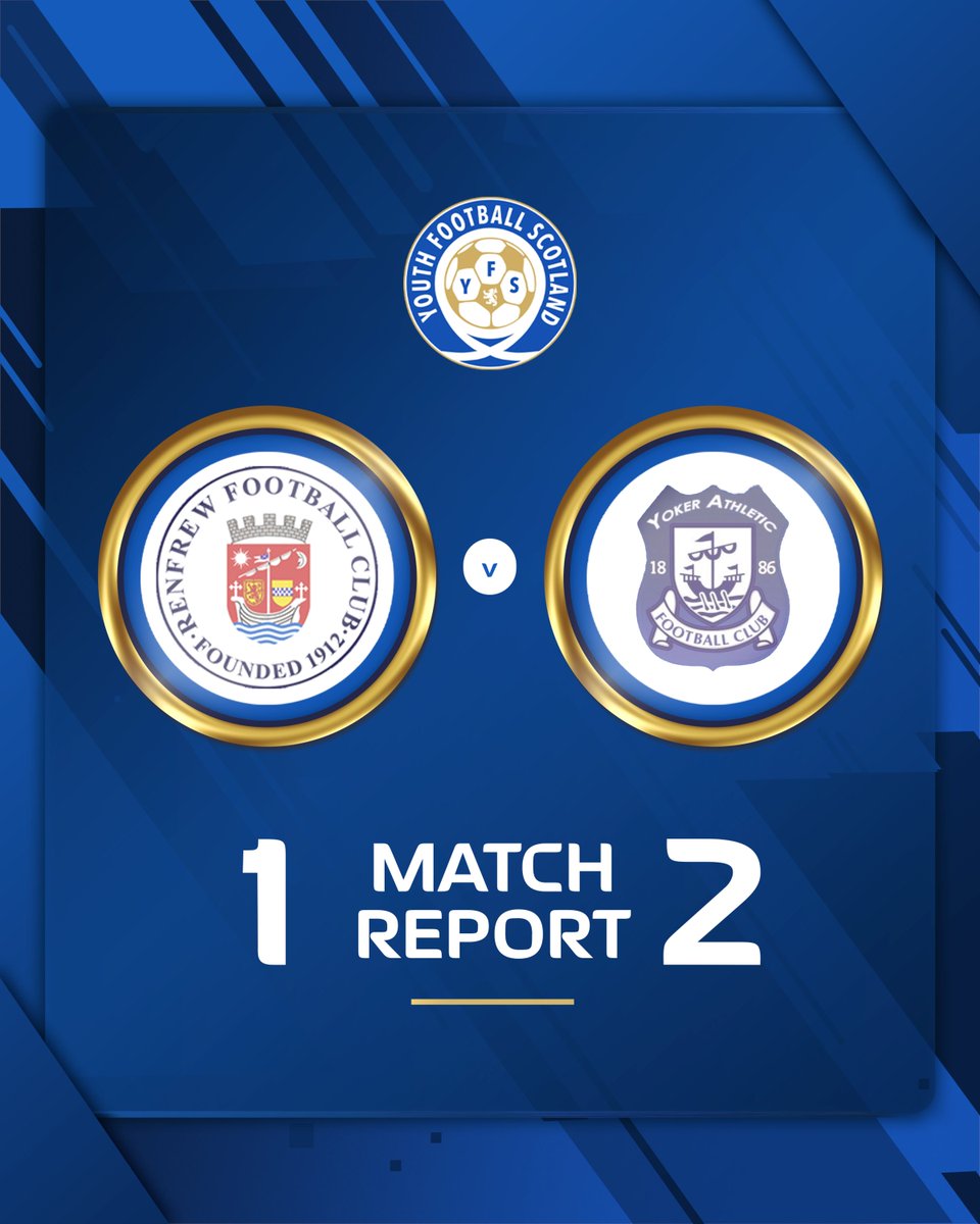 yfst's tweet photo. 𝗠𝗔𝗧𝗖𝗛 𝗥𝗘𝗣𝗢𝗥𝗧 📝

@jackrogers0n reports on the WOSFDL Conference D, in which @YokerAthleticFC claimed three points with a narrow win away to @RenfrewFC.

𝙁𝙪𝙡𝙡 𝙢𝙖𝙩𝙘𝙝-𝙧𝙚𝙥𝙤𝙧𝙩 𝙝𝙚𝙧𝙚 ▶️ https://t.co/WkxKb8DfI6 https://t.co/5IWgdFRCwa