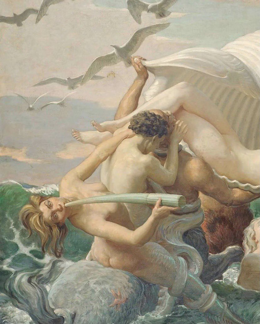 The Birth of Venus (painting), 1890 by John Bulloch Souter. https://t.co/tAwJ7VGL4m