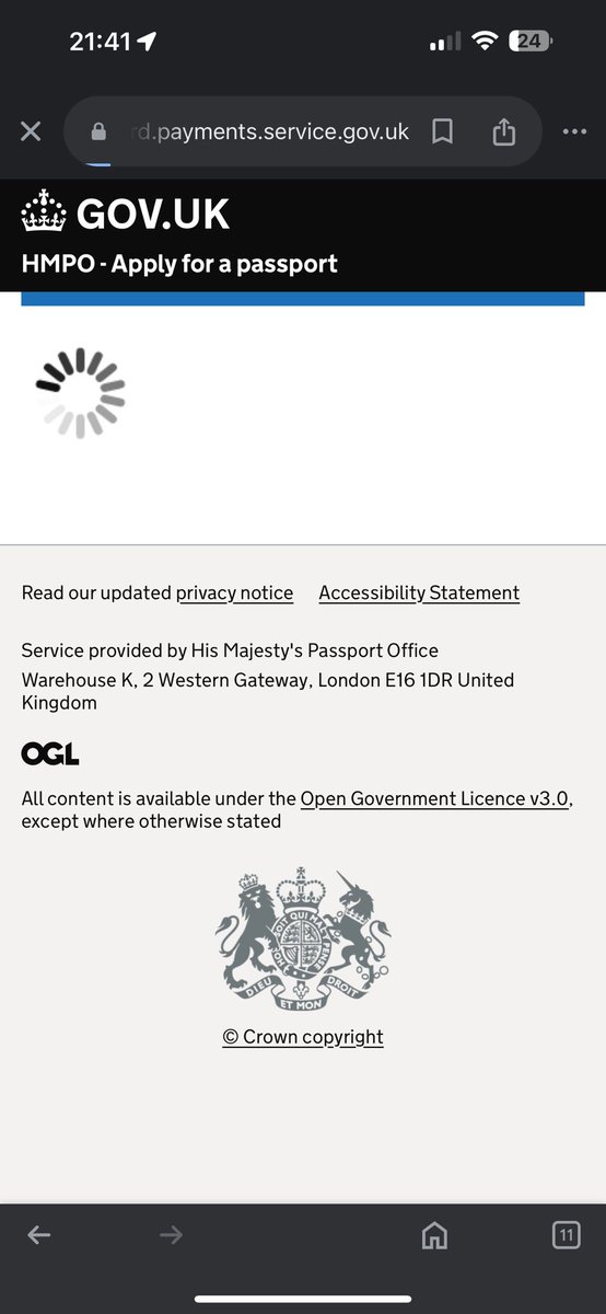 nataliewalsh22's tweet photo. @GOVUK second time I’ve tried renewing my passport online in the last week, and the second time it’s taken my money and failed to go through! 🤦🏽‍♀️ https://t.co/7HhyWNhbaP