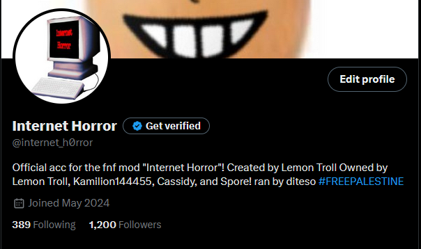 Internet Horror tweet media