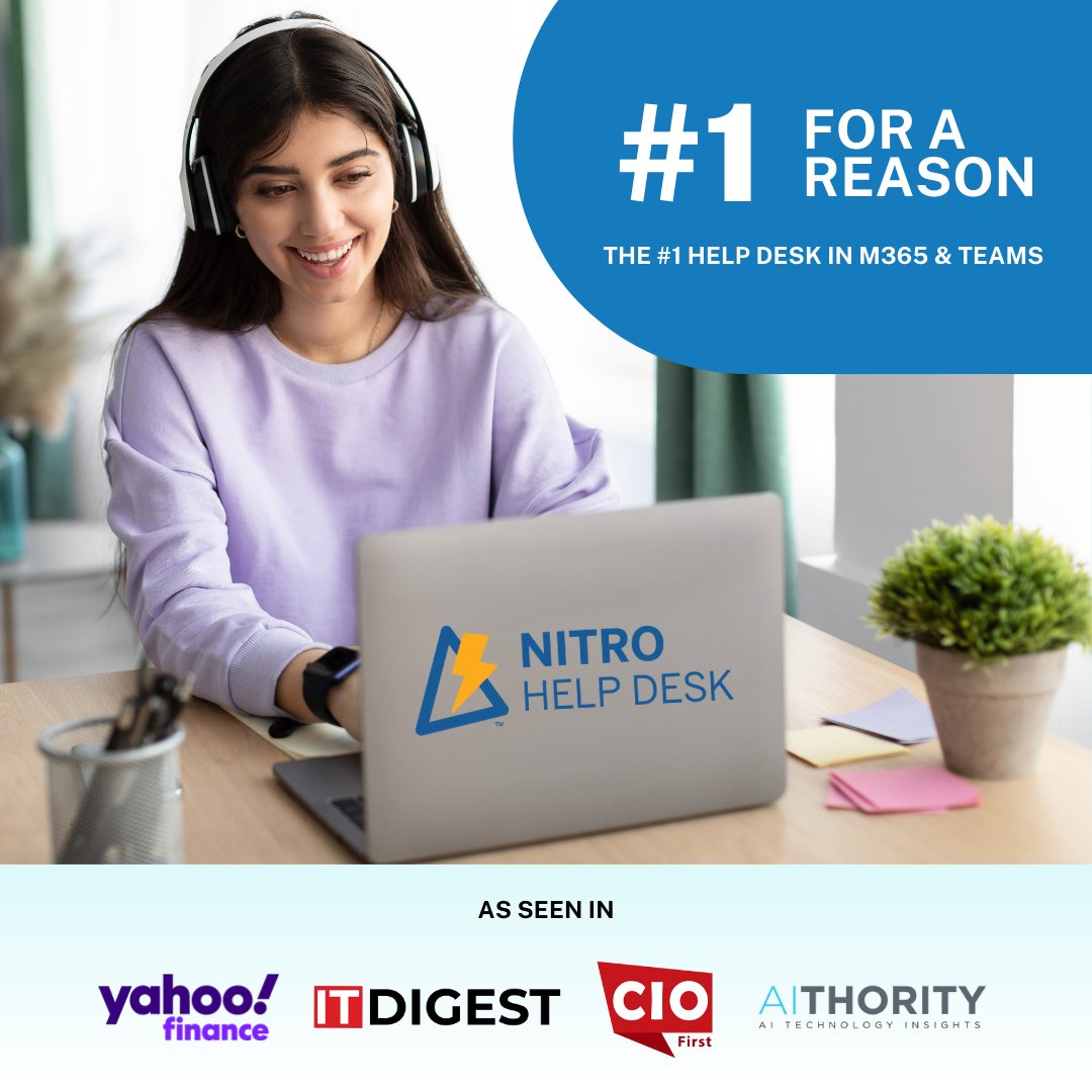 CrowCanyonSW's tweet image. Discover what NITRO can do for you ⚡🖥

#helpdesk #ticketingsystem #supportdesk #servicedesk #microsoft #microsoft365 #m365 #msteams #microsofteams #microsoftcopilot #copilot #ai #nocode #lowcode #software #support #hrsupport #itsupport #techsupport #nitro #hr #it