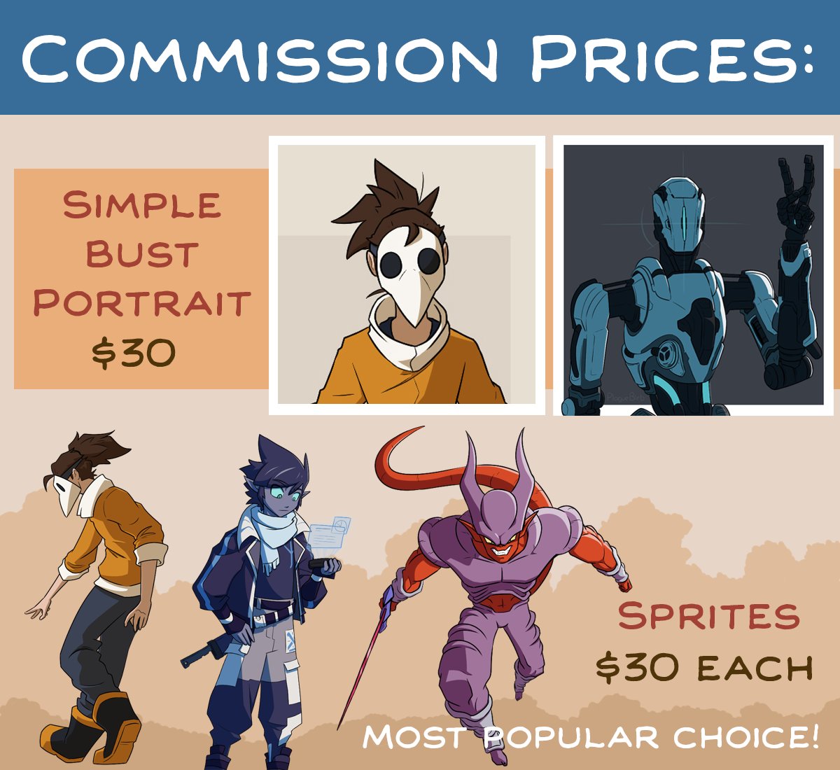BirbPlague's tweet photo. Updated the commission sheet! Feel free to message me if you're interested or have any questions. 🍂
#ArtCommission #commissions https://t.co/zGbslBXRNy