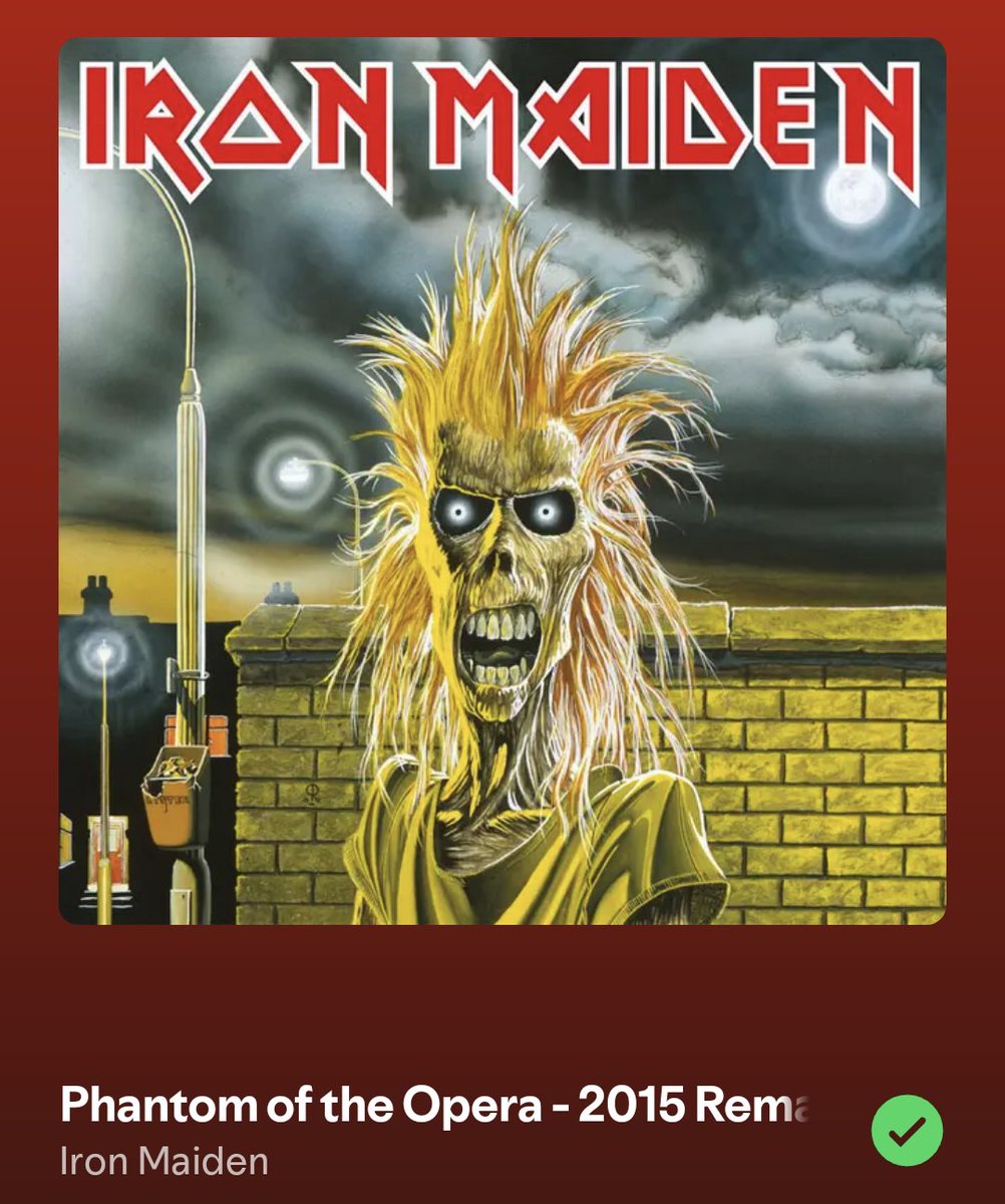 Ola_Claesson's tweet photo. Paul Di'Anno, singer and occasional co-writer on Iron Maiden's first two albums, has passed away. Phantom Of The Opera is a favourite of mine and it's the first song I thought of when I heard the sad news. Rest in peace. https://t.co/b6DfOiArPx
