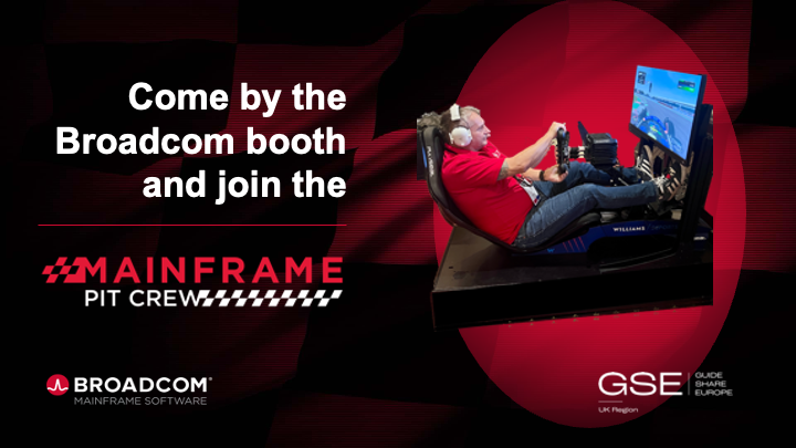 The Racing Simulator is back! Stop by the Broadcom booth at GSE UK ...