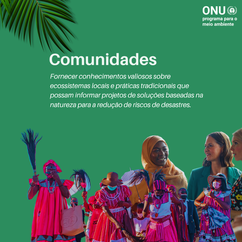 UNEP_pt's tweet photo. Todos têm um papel a desempenhar na redução dos riscos de desastres e no enfrentamento da crise climática.

Curso gratuito online sobre soluções baseadas na natureza para resiliência a desastres e climática (em inglês): https://t.co/OXad6NlTmg @‌PEDRRnetwork