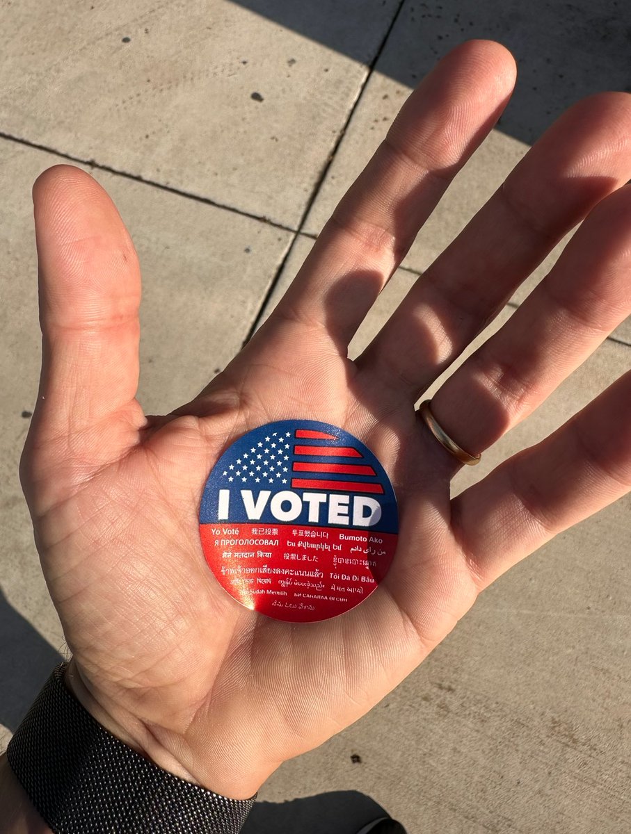 We have to show up. Democracy is on the ballot. 

#Harris_Walz2024