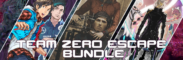Team Zero Escape Bundle is $27.26 on Steam buff.ly/34b5EIl

includes:
•Zero Escape: The Nonary Games $8.99
•Zero Escape: Zero Time Dilemma $5.99
•AI: The Somnium Files $5.99
•AI: The Somnium Files - nirvanA Initiative $17.99