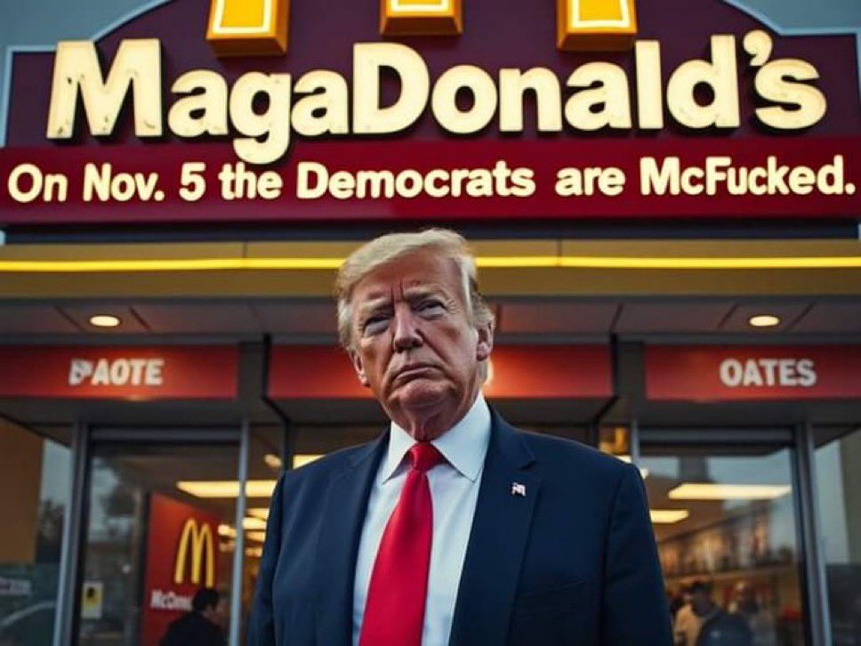 GrantCardone's tweet image. The greatest political stunt of all time! 
Amazing marketing by the GOAT.