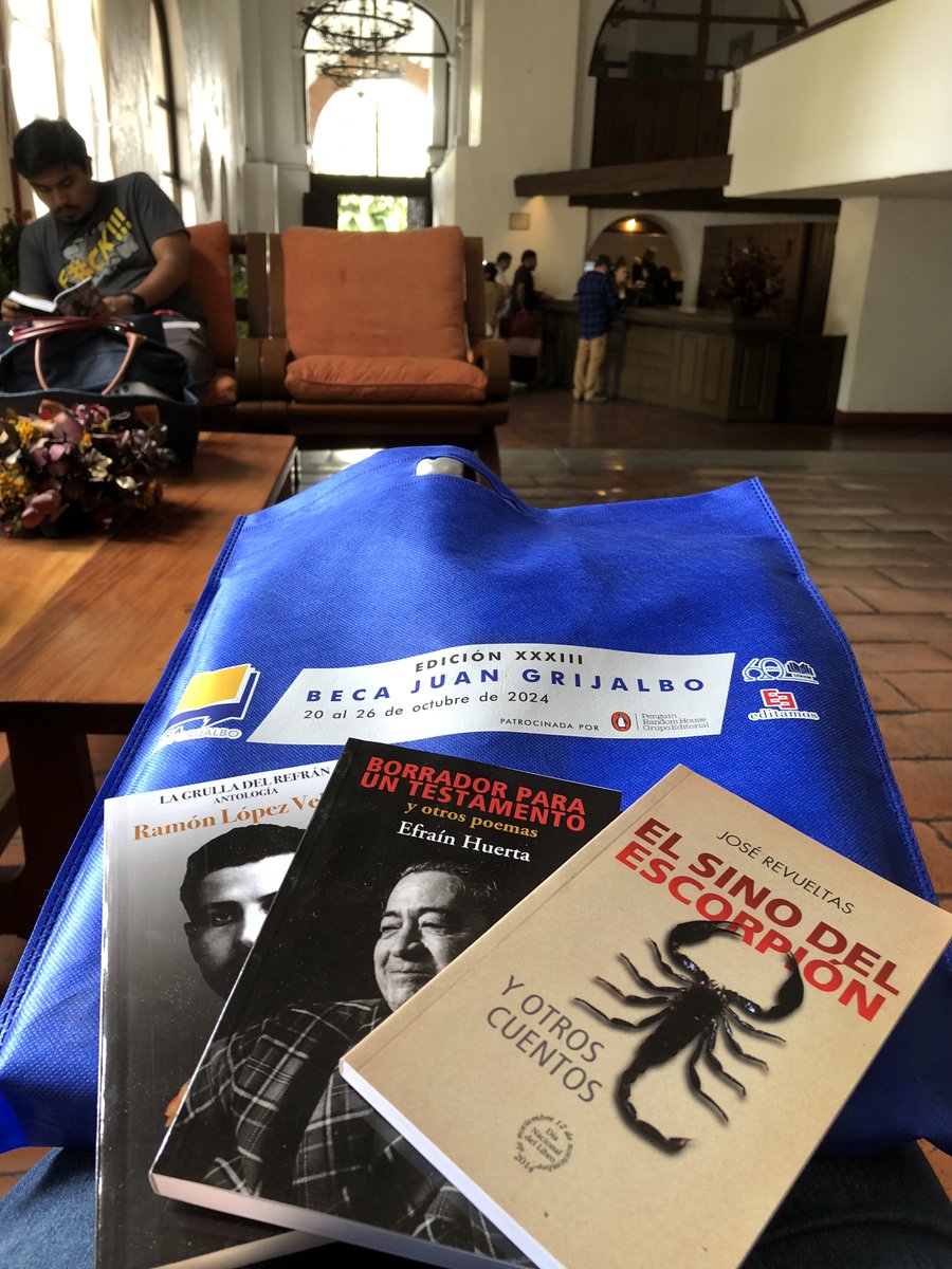 Aprendiendo cosas nuevas y actualizando conocimientos en la edición XXXIII de la #BecaJuanGrijalbo. Gracias a <a href="/CANIEMoficial/">CANIEM</a> y <a href="/penguinlibrosmx/">Penguin Libros México</a> por esta oportunidad.