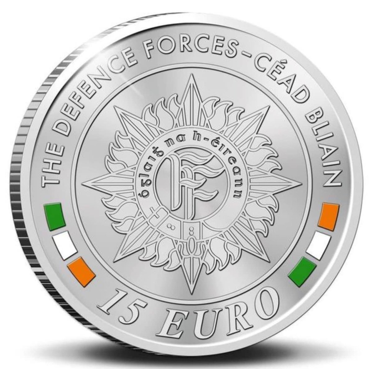 derekdevoy's tweet image. So this arrived on Friday last. It’s the 100 years of the Defence Forces collectors coin. Only 2000 made and now sold out. Another beautiful coin to add to the collection 🇮🇪🇮🇪🇮🇪🇮🇪