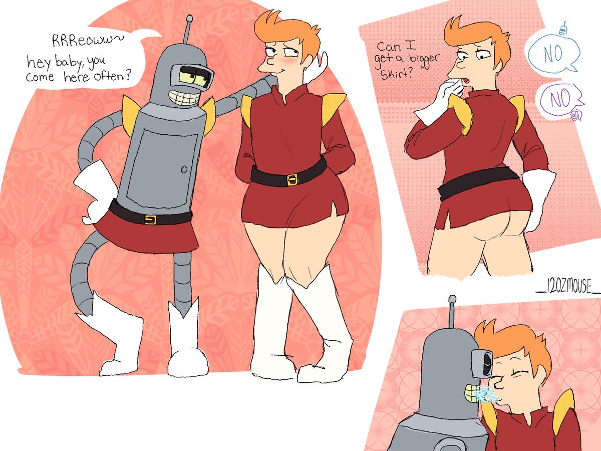 J3nny0__0's tweet photo. fry is a wire muncher guys bender calls him his little outlet #frender #fry #bender #futurama #fryfuturama #benderfuturama https://t.co/MPHVz7fFVu