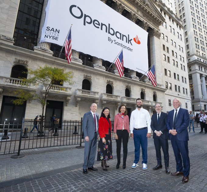 Ana Botín Bolsa Nueva York, Openbank